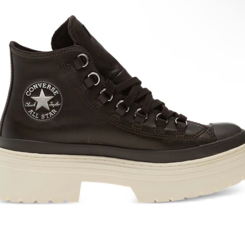 Converse Leather All Star Platform Waterproof Sneakers
